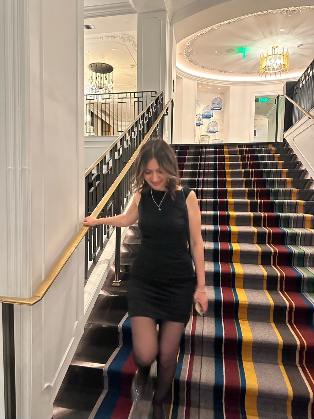 Abercrombie & Fitch Black Sheath Mini Dress